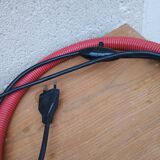 Red snake table lamp Hebi ISAO Hosoe Valenti Luce Italy design 1980 Memphis