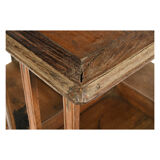 Wooden swivel library