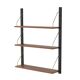 Oak modular shelving unit, Danish design, 1960s, made in Denmark