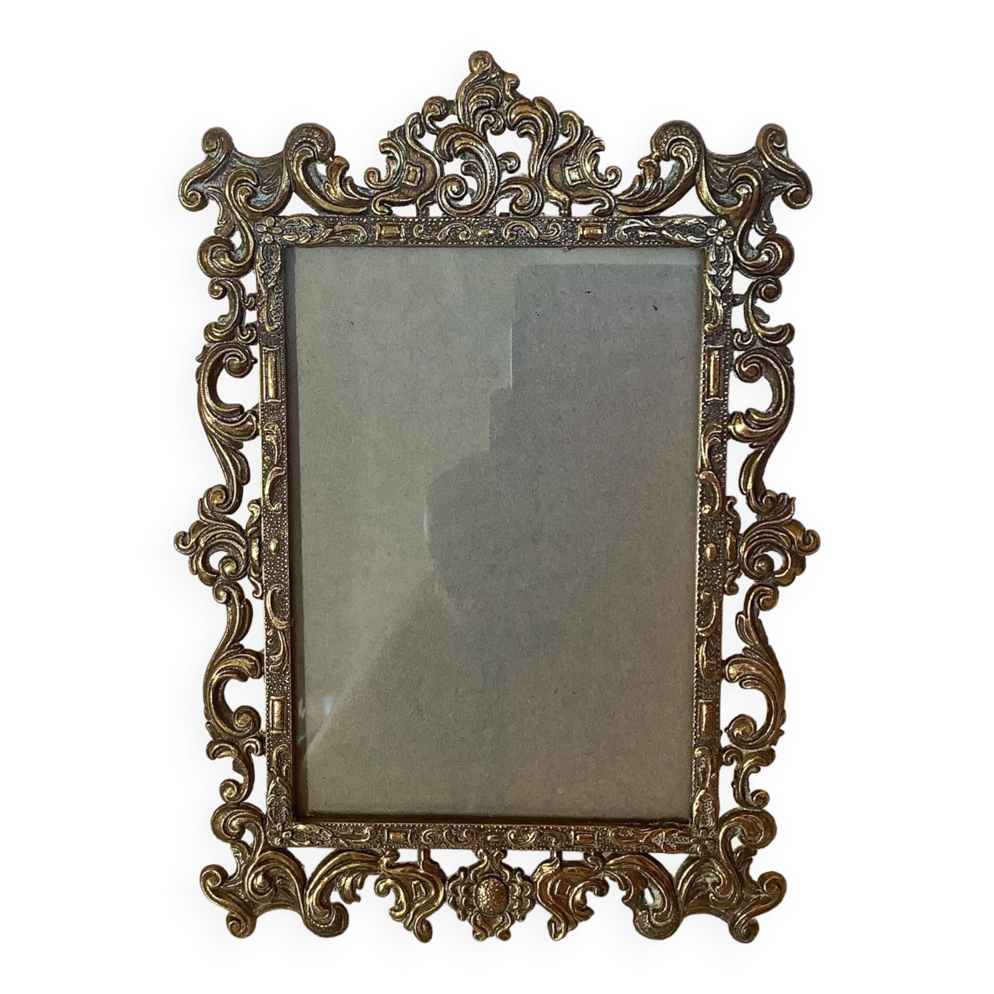 Brass frame made in Italy