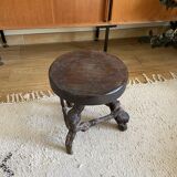 Vintage brutalist stool