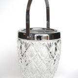Glass ice bucket
