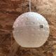 Old rotaflex plexi pendant lamp ball shape 70s vintage