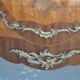 Commode de style Louis XV marbre brèche bronze doré XIXème