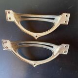 Brass handles for piano set