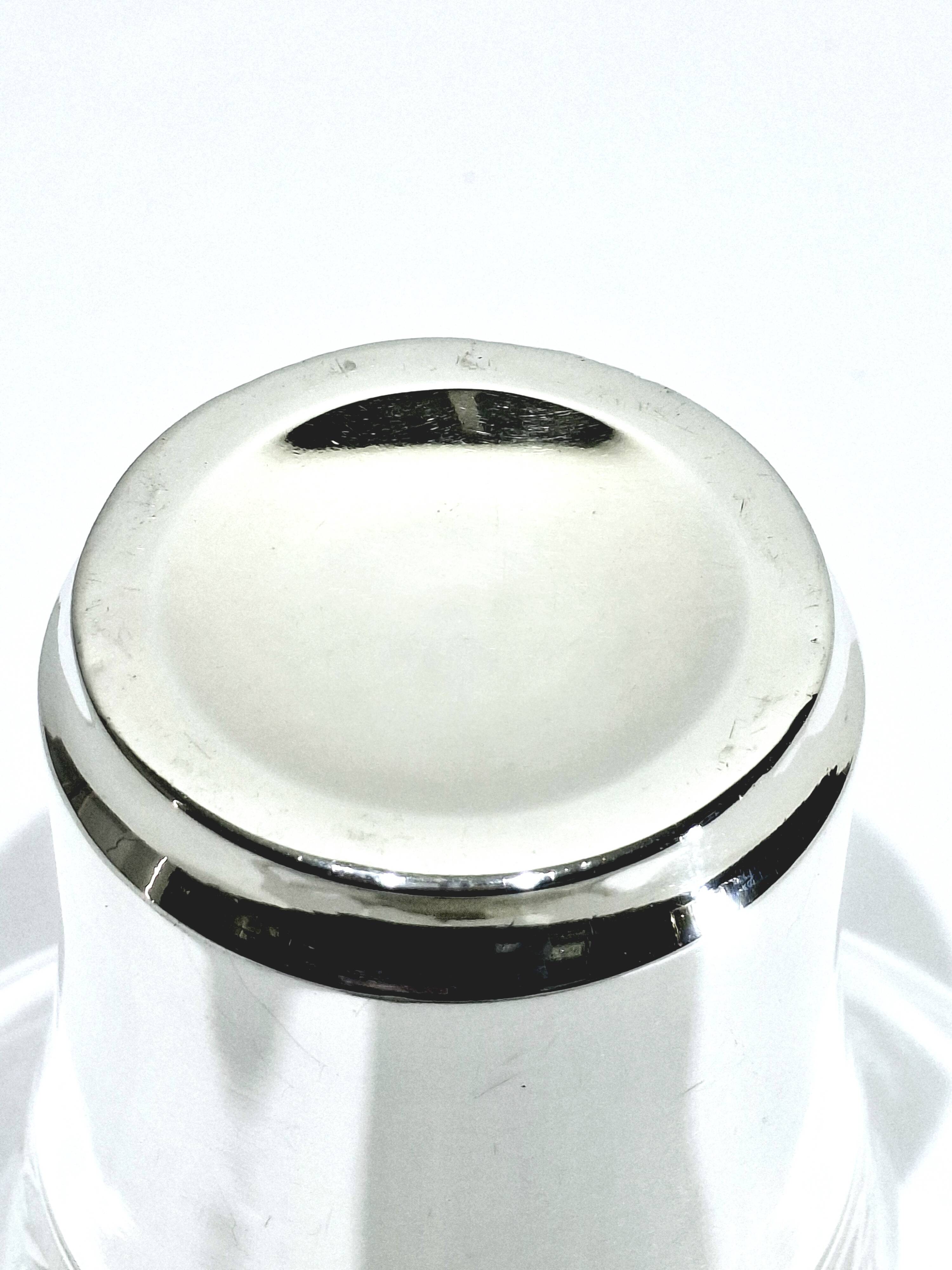 Art Nouveau Silver Cup