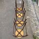 Set of 4 industrial stools