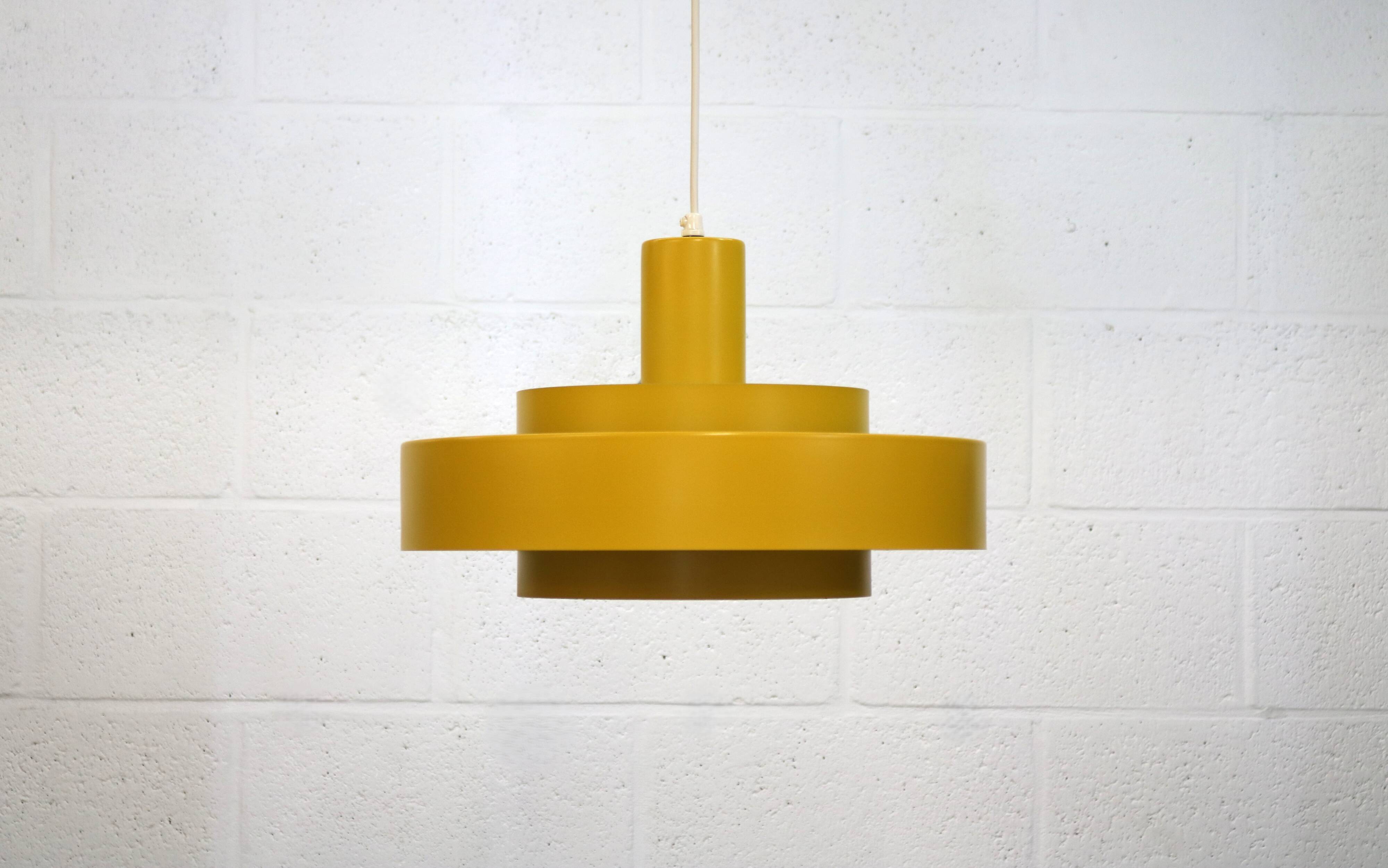 Mid-century modern hanging lamp by Jo Hammerborg - Fog & Morup - model Equ