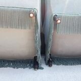 Pair of toad armchairs