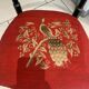 Antique Napoleon III Chair Embroidery