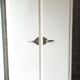 Armoire art-déco blanche