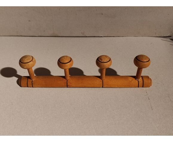 Wooden wall doorbell turned vintage 30-40s