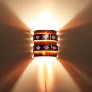 Wall lamp by Verner Shou for Coronell Elektro, Denmark, 70s.