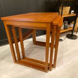 Scandinavian nesting table BRDR Furbo 1970