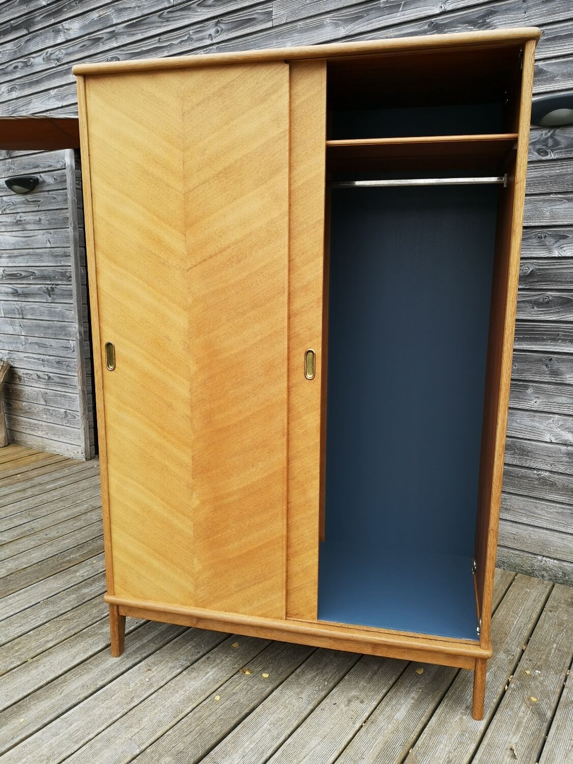 Vintage wardrobe sliding doors