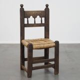 Antique Chair with Rope Seat