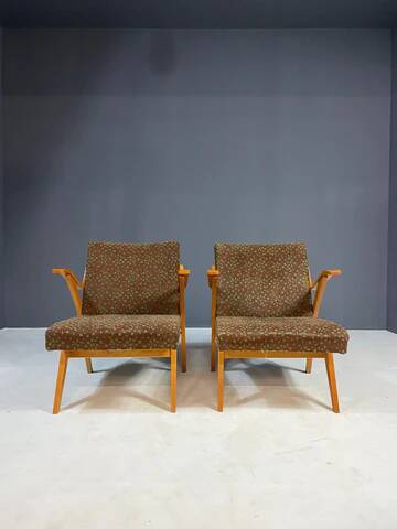 Paire de fauteuils Jitona Soběslav, Tchécoslovaquie, 1970