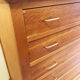 Commode vintage pieds compas 1960