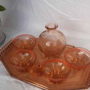 Service à Liqueur Art Déco de De Rupel, Belgique, 1938