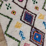 Handmade Moroccan Berber Rug 255 X 138 CM