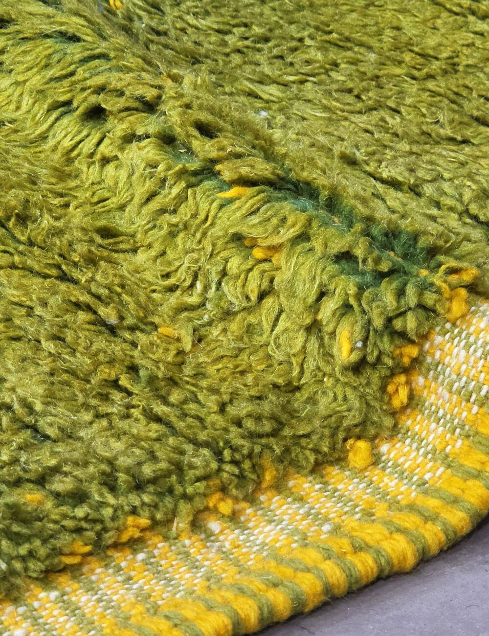 Green Beni Ouarain Rug - 416 x 320 cm
