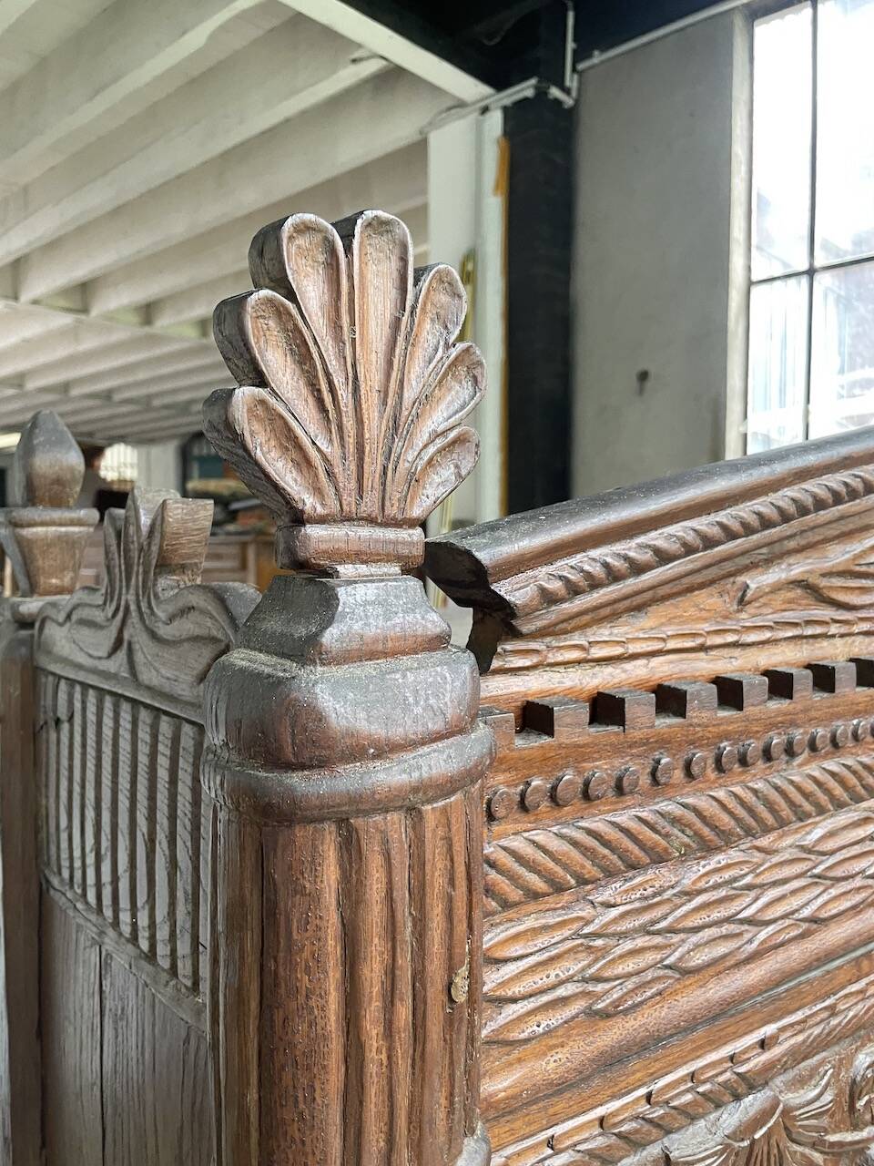 Auvergne brutalist folk art furniture 1890