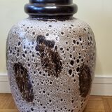 Vase "fat lava" Scheurich West Germany XXL, baluster shape, 51 cm