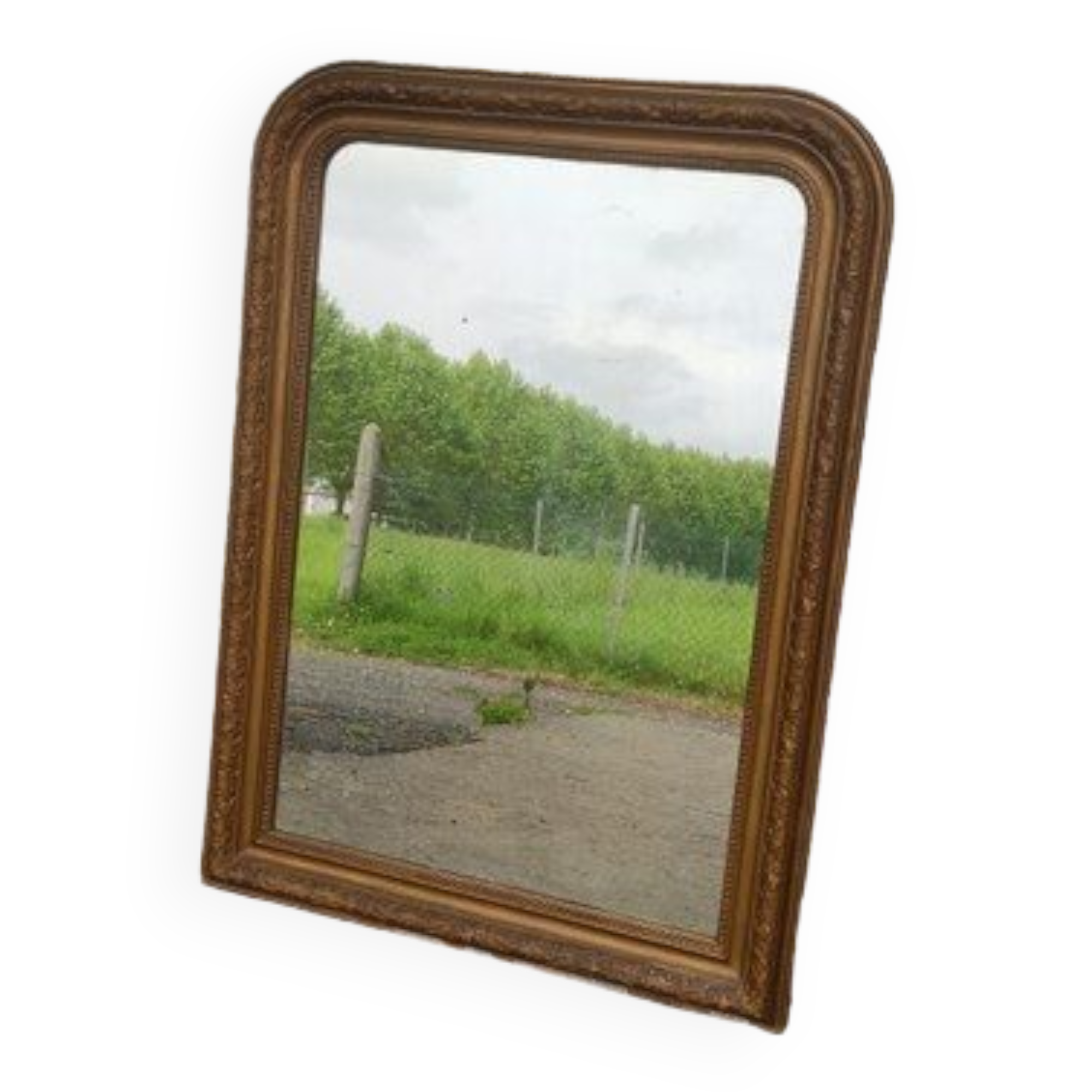 Large antique mirror Louis Philippe