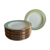 Series of 12 hollow plates Villeroy and Boch
