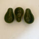 Set of 3 avocado cups