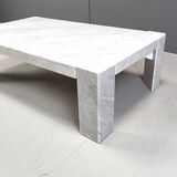 Vintage Italian marble coffee table, 1970s