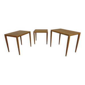 danish Oak Nesting Tables