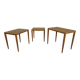 Danish Oak Nesting Tables by H.W. Klein for Bramin, 1960s, Set of 3