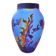 vase gallé aux motifs marins