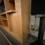Architect bookcase - beech veneer