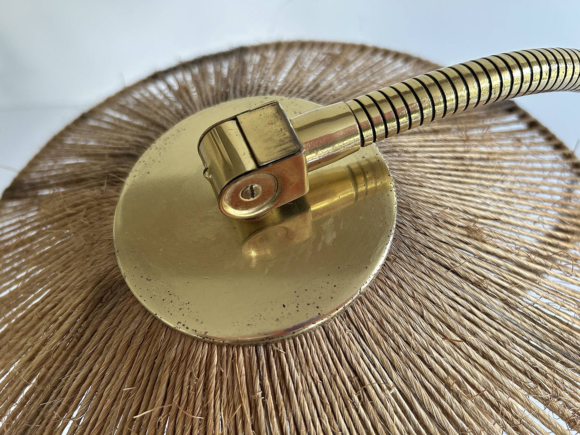 Vintage Scandinavian Lamp, Teak