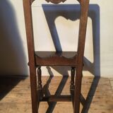 Chaise en chêne rustique