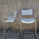 Italy 70's 2 leather bar stools