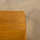 Rattan magazine holder table