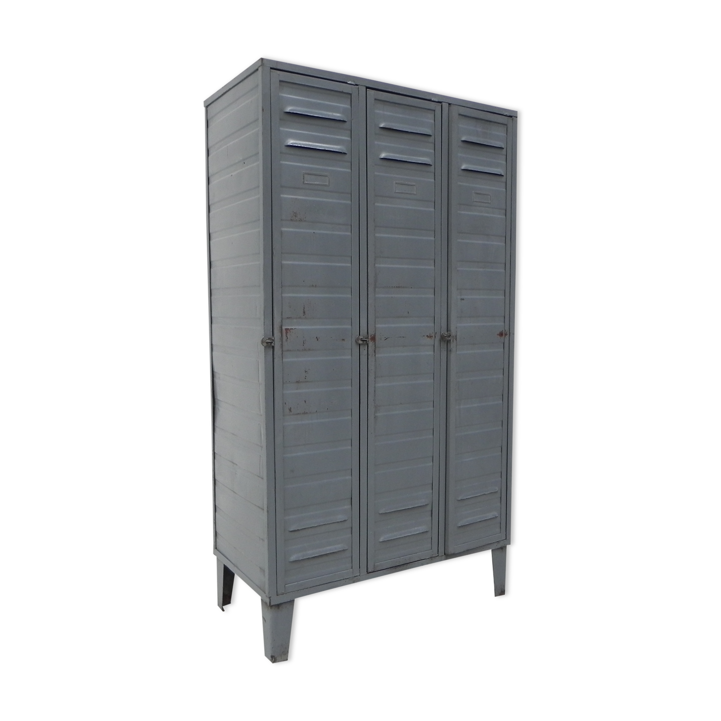 Industrial Steel Locker with 3 Doors
