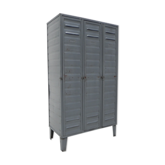 Industrial Steel Locker with 3 Doors