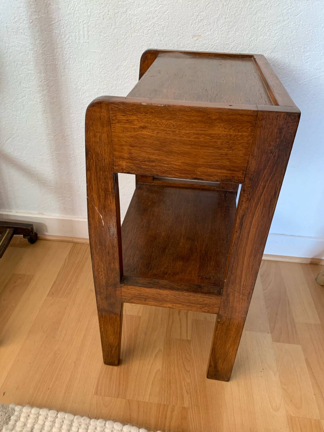 Oak bedside table