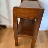 Oak bedside table