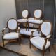 Salon Louis XVI en bois doré