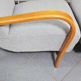 Fauteuils en hêtre par Karel Kozelka & Antonin Kropacek années 1940