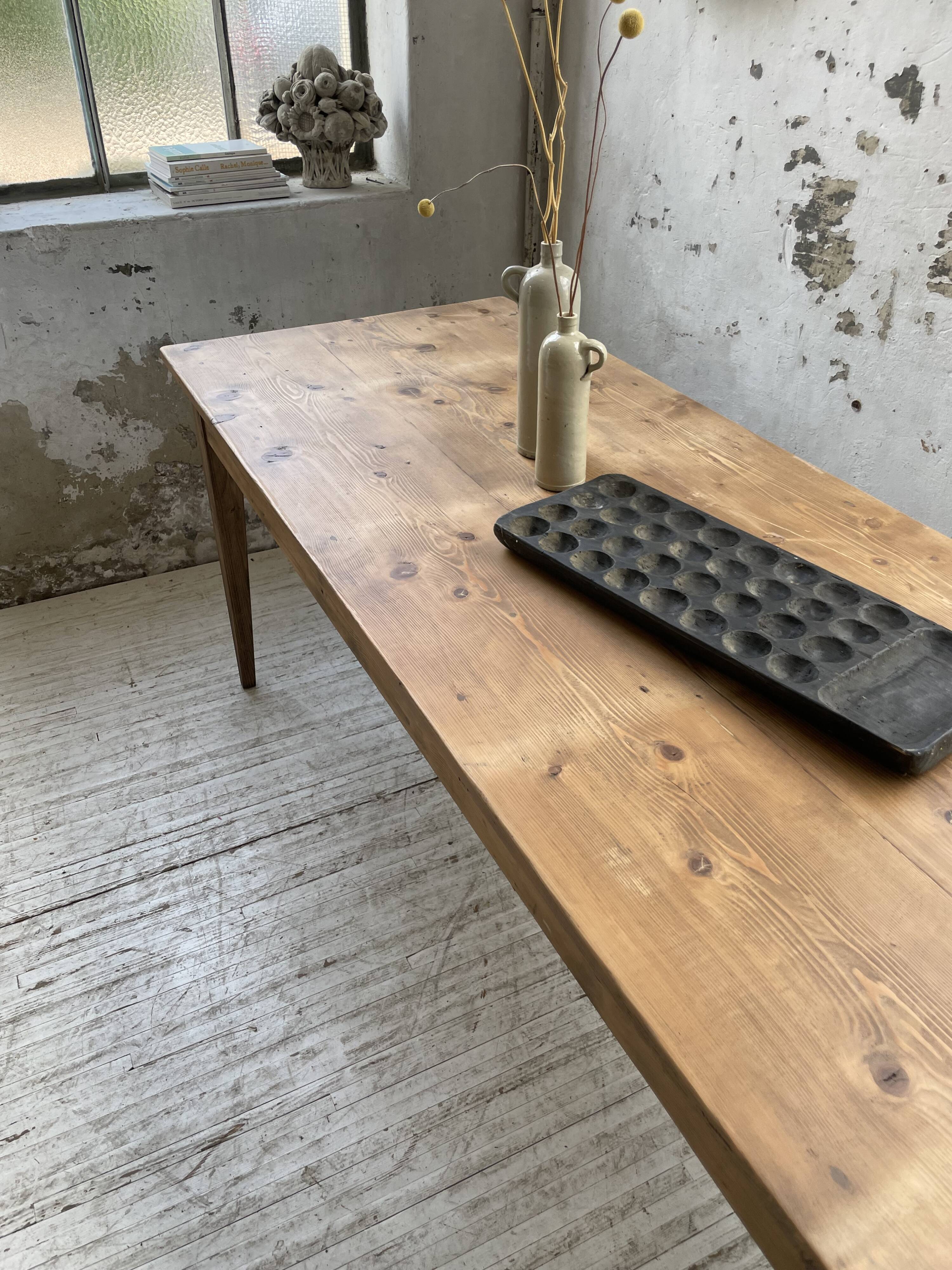 Xxl pine farmhouse table 338cm