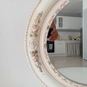 Miroir vintage en céramique années 60/70