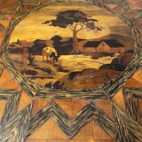 Inlaid side table