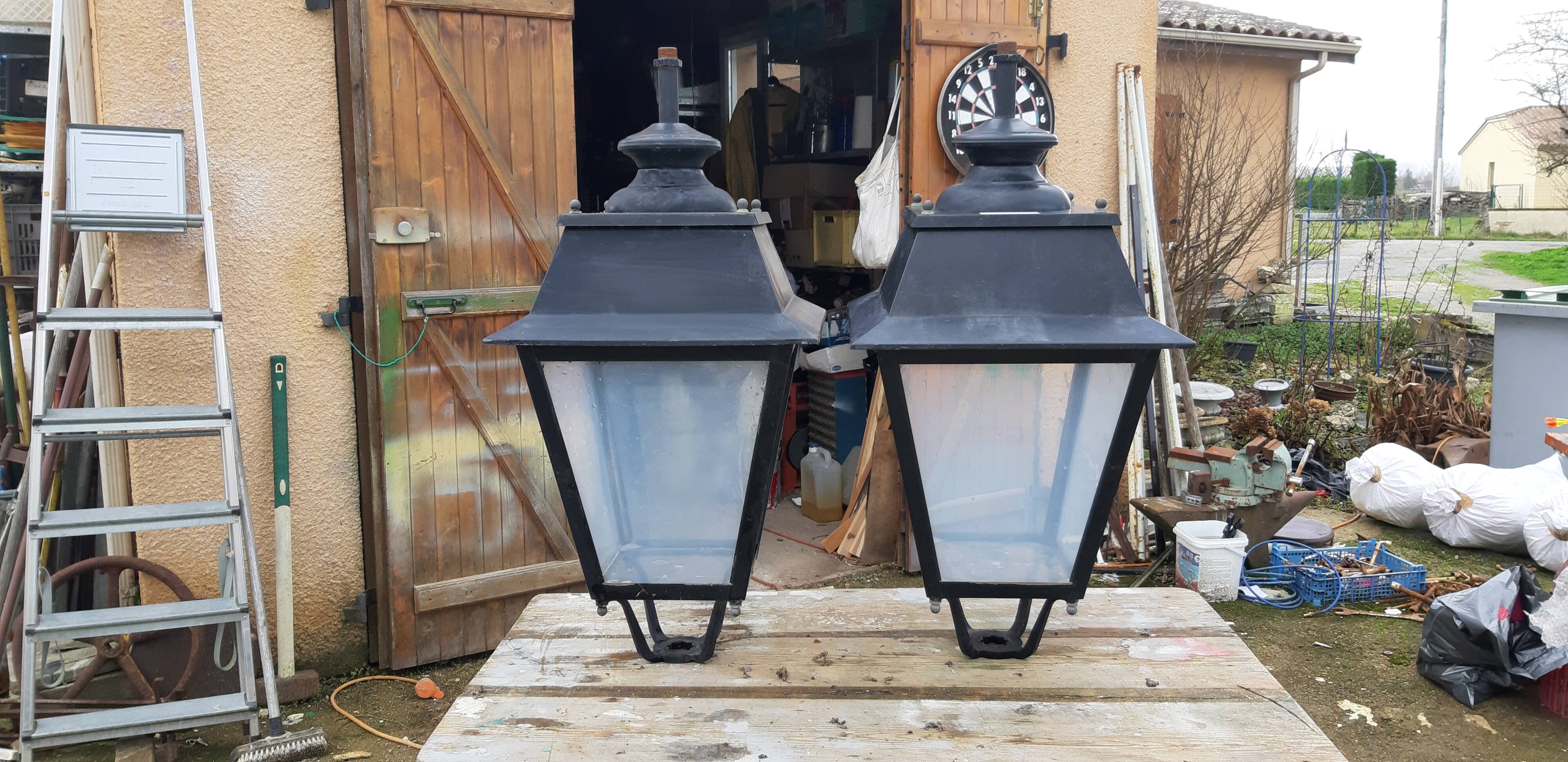 Pair of lanterns