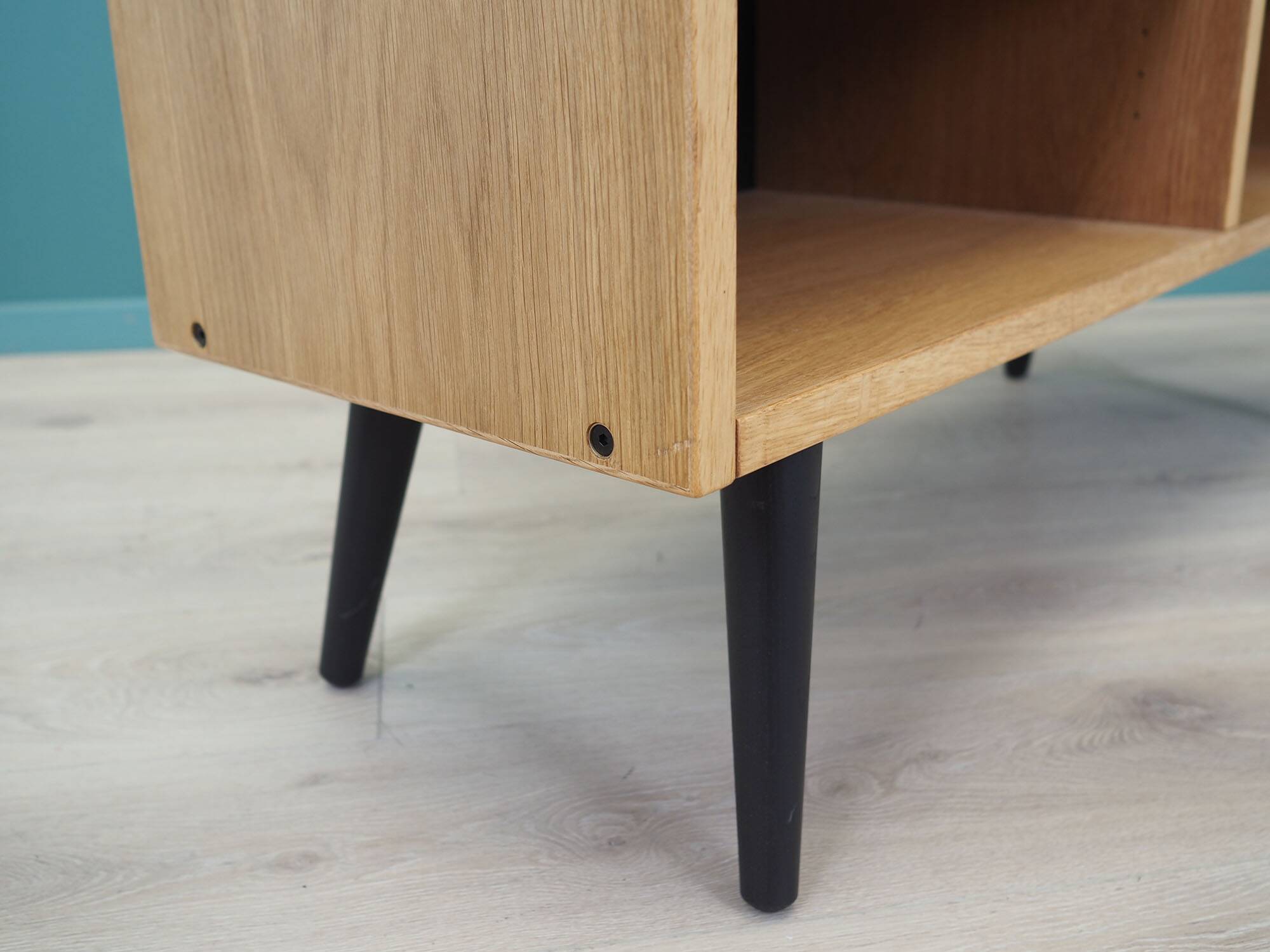 Ash bookcase, Danish design, 1970s, production: Denmark